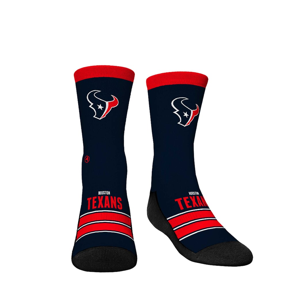 Houston Texans Rock Em Socks Youth Gametime Stripe Crew Socks